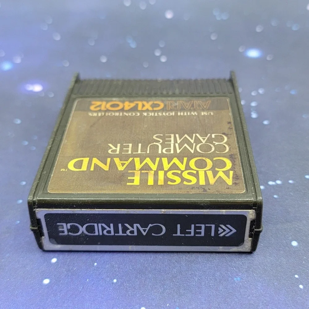 Missile Command Atari CXL4012 Video Game Computer Cartridge